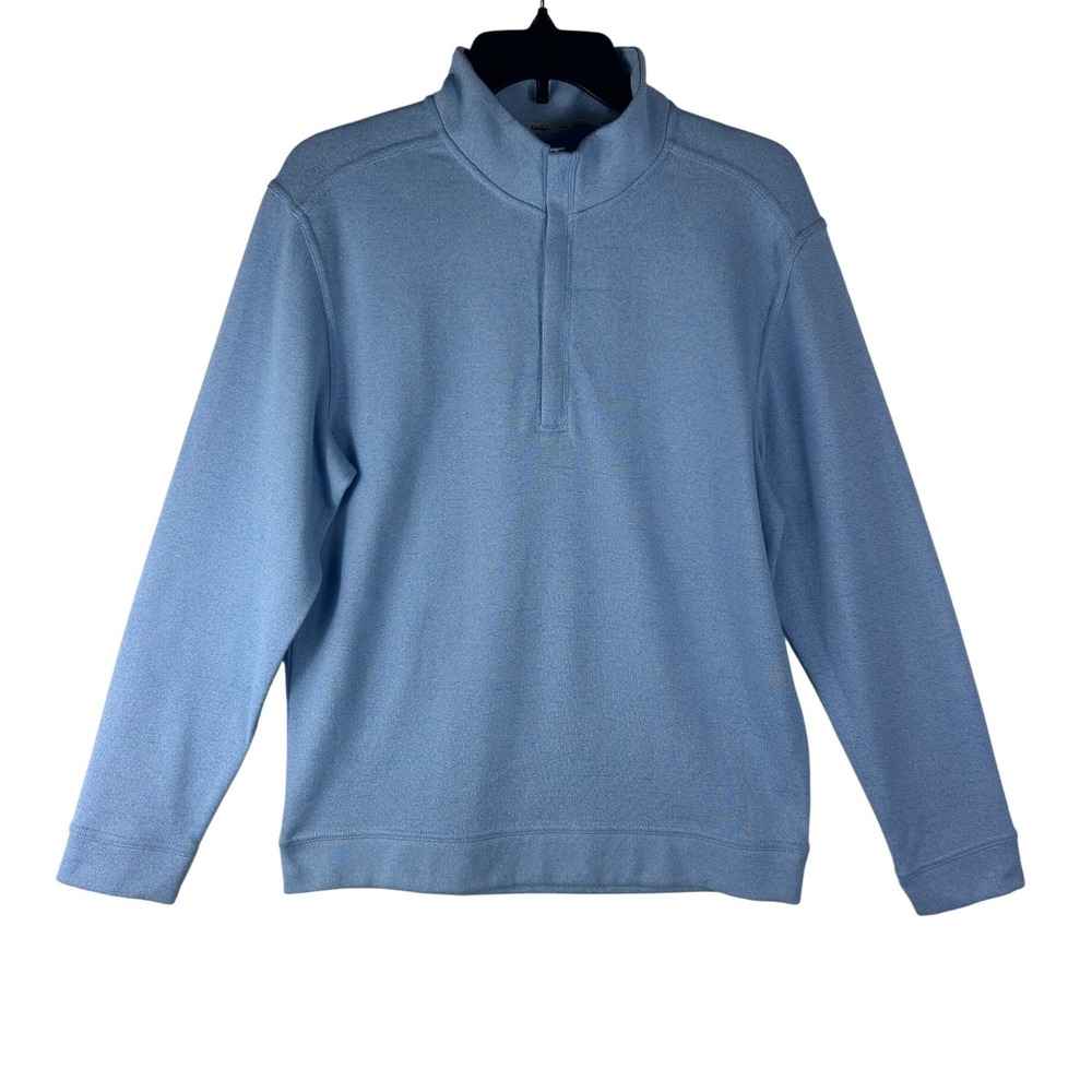 Walter Hagen Sweatshirt Mens Size Small 1/4 Zip Golf Pullover L.S Blue NEW
